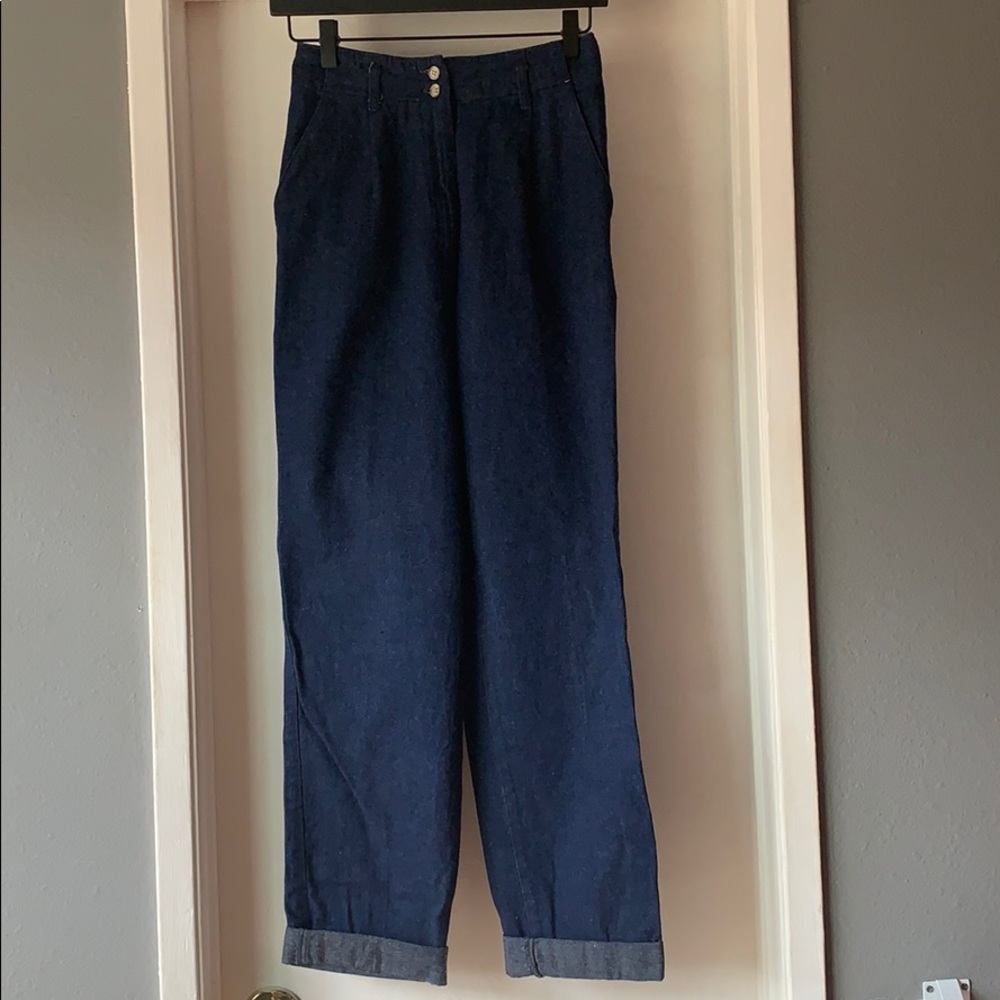 Vintage High Waisted Paper Boy Inspired Pants